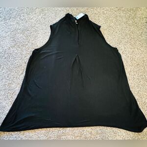 Avenue Plus Size Aria Pleat Front Top Sleeveless size 22/24